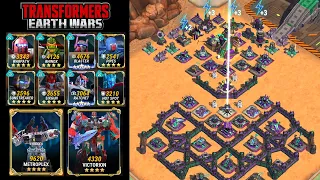 Transformers Earth Wars: Warpath + Rhinox Vs. Autoboss (The Allstarks)