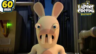 L'assistant de Mad Lapin - Compilation 1H | Les Lapins Crétins Invasion🐰 | Nouveaux épisodes HD