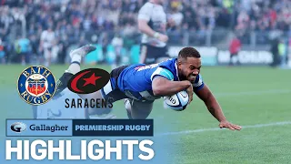 Bath v Saracens - HIGHLIGHTS | 14 Try Epic Match! | Gallagher Premiership 2022/23