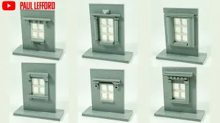 Lego Windows - 11 Window frame tips and Ideas