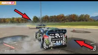 Forza Horizon 4 - Drifting The FORD FOCUS RS RX of KEN BLOCK From GYMKHANA NINE | Gameplay