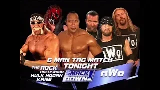 The Rock, Kane & Hulk Hogan Vs Nwo -WWE Smackdown HD