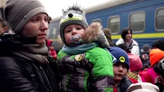 'Our children are being killed': Orphans flee Ukraine