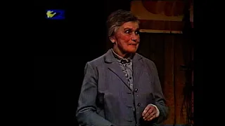 Ar būdu uz baznīcu. 1988. rež. Pauls Putniņš. Televīzijas teātris.