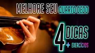 Melhore o seu Quarto Dedo no Violino [O Guia Definitivo] 4 Dicas + Exercícios