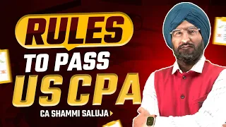 Golden Rules To Pass US CPA Exam 2024 In First Attempt | 6 Rules To Pass US CPA @AKPISProfessionals