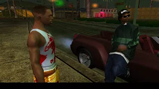 Прохождение №1-Grand Theft Auto: San Andreas sunny mod 2.1.