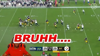 THE SEAHAWKS SUCK..... Seattle Seahawks vs. Pittsburgh Steelers Preseason Week 1 REACTION