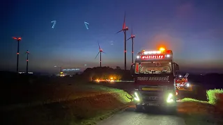 New Volvo FH16 750HP Onboard. Driving by sunset.
