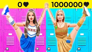 REICHE VS ARME PUPPEN-HERAUSFORDERUNG 💝 Barbie zum Leben erweckt! Erziehungstipps 😱 | 123 GO! TRENDS