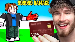 Buying The Most OVERPOWERED SLAPPING MACHINE in Roblox