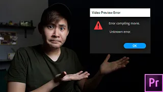 Error Compiling Movie UNKNOWN ERROR! Premiere Pro CC (SOLUTION FIX)