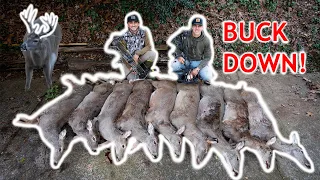 Hunting With SEEK ONE In Atlanta (12 deer down)