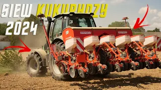 🔥Późne Siewy Kukurydzy Na Pustyni! 🔥2024 DeutzFahr & Gaspardo