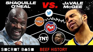 The Shaq-JaVale McGee beef became so nasty their moms got involved