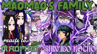 The Apothecary Diaries// Maomao's family + Jinshi react to Maomao as Shinobu// gacha reaction//