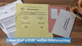 So funktioniert die Briefwahl zur OB-Stichwahl