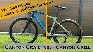 Canyon Grail vs Canyon Grizl | Welches ist das richtige Gravel Bike für wen?