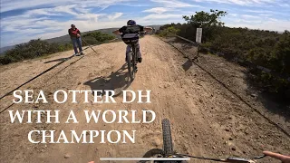 2024 Sea Otter Classic Downhill with World Champion Charlie Hatton and Gee Atherton.