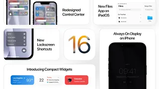 Introducing iOS 16 (Concept)