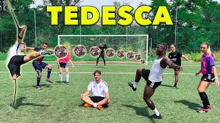 Tedesca Football Challenge! Vs Sergio Cruz ,Pirlasv, Fabio di Mauro e Marcantognini ⚽️🤯