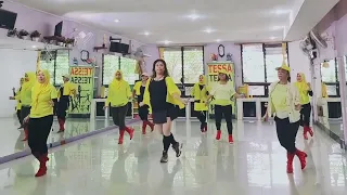 Dirty Dancing - Line dance ( Jun A-Eka A-Irene A-Tri artiyanti-Lily kho-Ghufron)