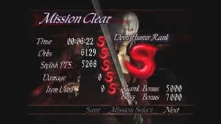 Devil May Cry 3 mission 13  Very Hard No Damage SS