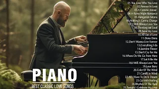 50 Most Famous Pieces of Classical Music - The Best Beautiful Piano Love Songs 70s 80s 90s Playlist