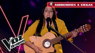 Carolina González | "Que nadie sepa mi sufrir" | Audiciones a ciegas | La Voz Uruguay