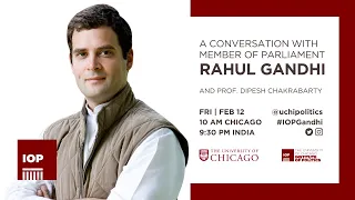 A Conversation with Rahul Gandhi