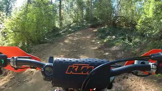 Running from the cops 2023 KTM 300xc