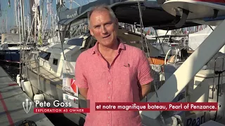 Exploration 45 Boat Tour, una visita a bordo con Pete Goss