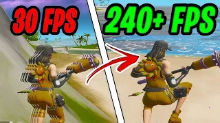 TUTO : COMMENT AUGMENTER SES FPS SUR FORTNITE EN CHAPITRE 5 (+ 400 FPS)