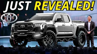 Toyota Ceo Announces 3 NEW 2024 Models & KILLED All Competition!