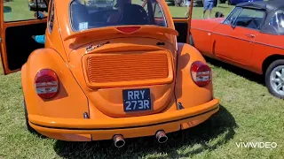 VW Beetle with Porsche 3.2 petrol engine sound