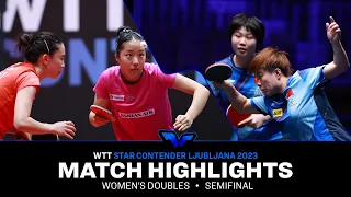 Wang/Kuai vs Jeon/Shin | WD SF | WTT Star Contender Ljubljana 2023