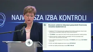 Konferencja NIK w sprawie TVP