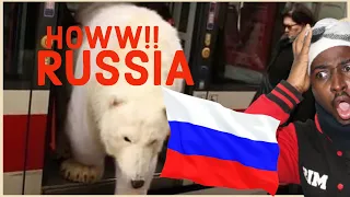 GHANAIAN Reacts to A Normal Day In RUSSIA - Обычный день в РОССИИ  Первая реакция