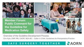 AORN Member Forum: Update on the Guideline for Medication Safety