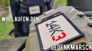 14K3 Gedenkmarsch | 14 KM mit 14 KG Gepäck | und geplanter Gewässerüberquerung