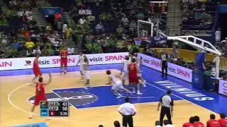 Pau Gasol vs Dirk Nowitzki ISO Highlights, Eurobasket, September 7, 2011, Vilnius, Lithuania