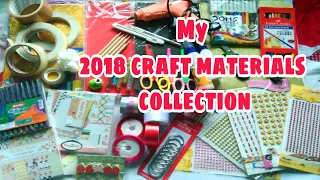 My 2018 craft stationary collection | #papercraft
