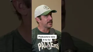 Pardon My Take goes too far during interview with Aaron Rodgers