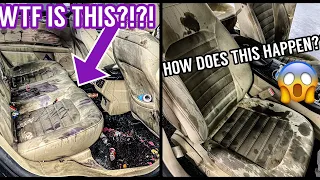 Deep Cleaning The NASTIEST Ford Ever! | Best Seat Extraction | Insane Car Detailing Transformation!