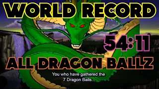 [WORLD RECORD] DBZ Budokai 2 All Dragon Balls Speedrun in 54:11 on PS2