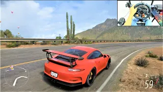Forza Horizon 5 Porsche 911 GT3 RS 2016 | Logitech G29 Gameplay