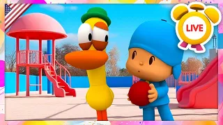 🔴LIVE Back to School Videos! 📚 | Pocoyo in English - Official Channel | Learn with Pocoyo
