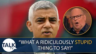 "Is Sadiq Khan The STUPIDEST Man In The Country?" - James Whale SLAMS London Mayor On ULEZ