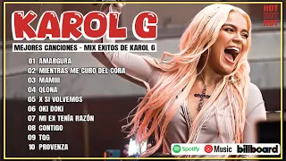 Karol G Grandes Éxitos Mix 2024 -  Lo Más Popular de Karol G - Canciones de Karol G