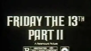 Friday the 13th Part 2 (1981) (TV Spot)